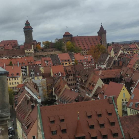 Aussicht von der Nürnberger Burg