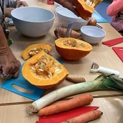 Gemüse für die Gemüsesuppe