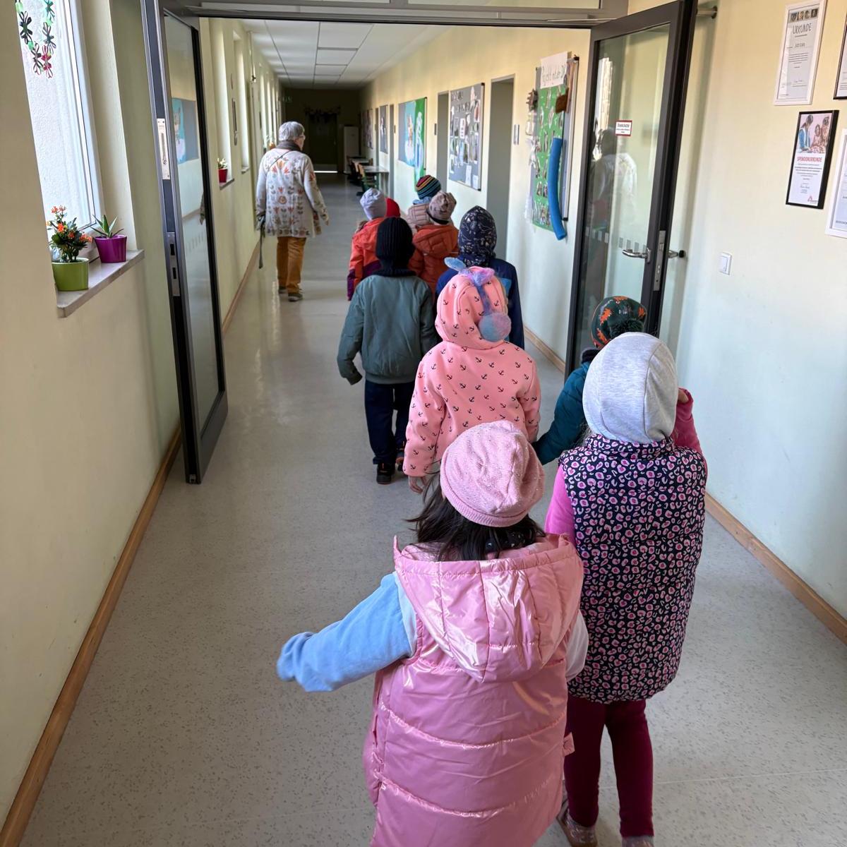 Schulhausbesichtigung