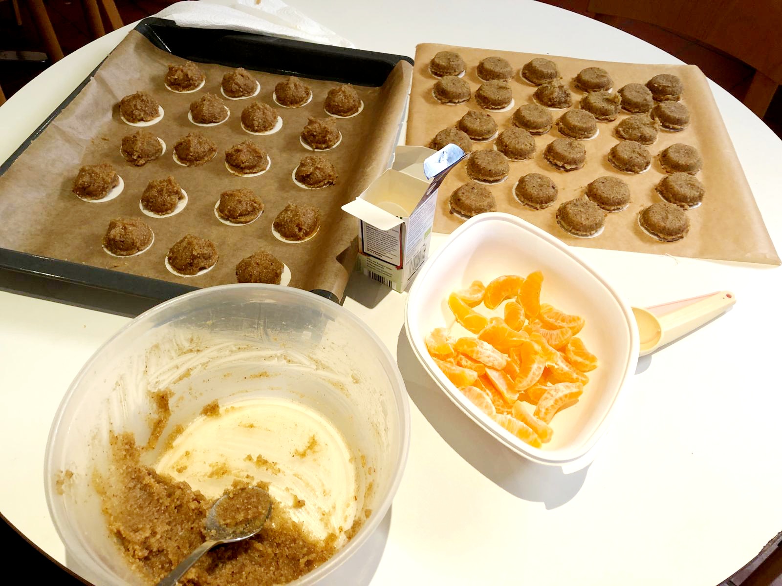 Lebkuchenteig - geformte Lebkuchen