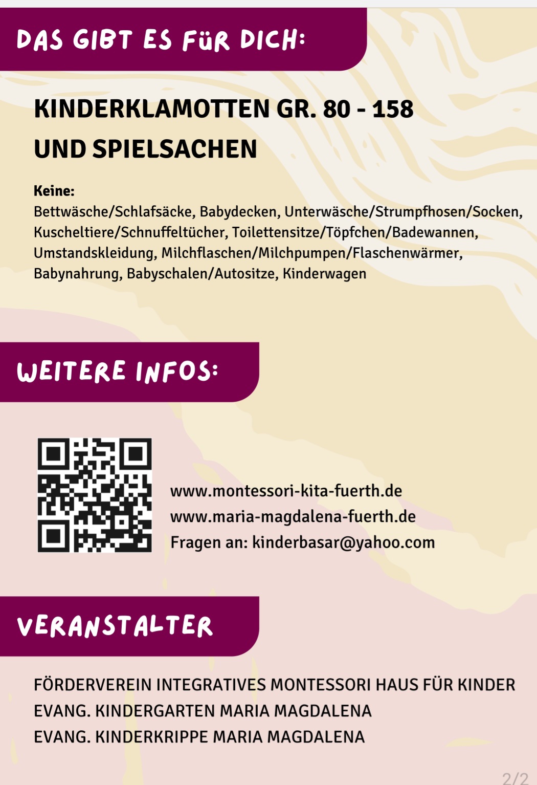 Trödel 2026 Seite 2